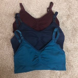 Set of 3 Medium Nursing Bras